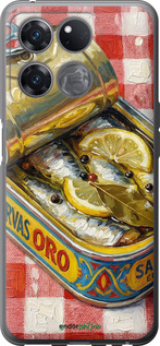 Силиконовый чехол Vintage Sardine Tin Phone для OnePlus Ace Racing - 6772u-2955 изображение 