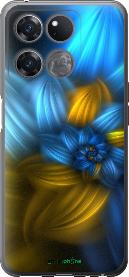 

Силіконовий чохол "Візерунок 46" для OnePlus Ace Racing, Синій