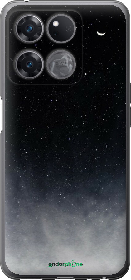 Силиконовый чехол Сині хмари, Синій місяць для OnePlus Ace Racing - 6396u-2955 изображение 