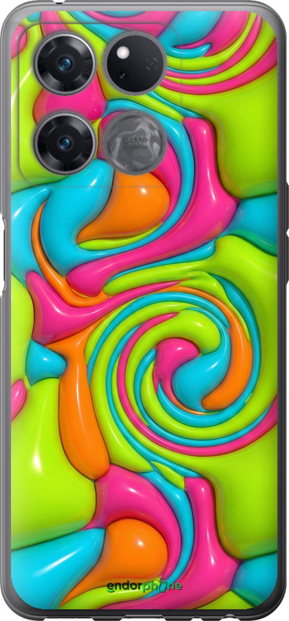 Силіконовий чехол Y2K Jelly Dream для OnePlus Ace Racing - 6780u-2955 изображение 