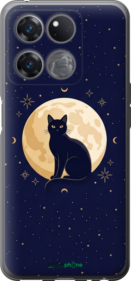 Силіконовий чехол Cute Cat Celestial/Witchy для OnePlus Ace Racing - 6787u-2955 изображение 