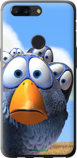 Силіконовий чехол Angry Birds для OnePlus 5T - 6008u-1352 изображение 