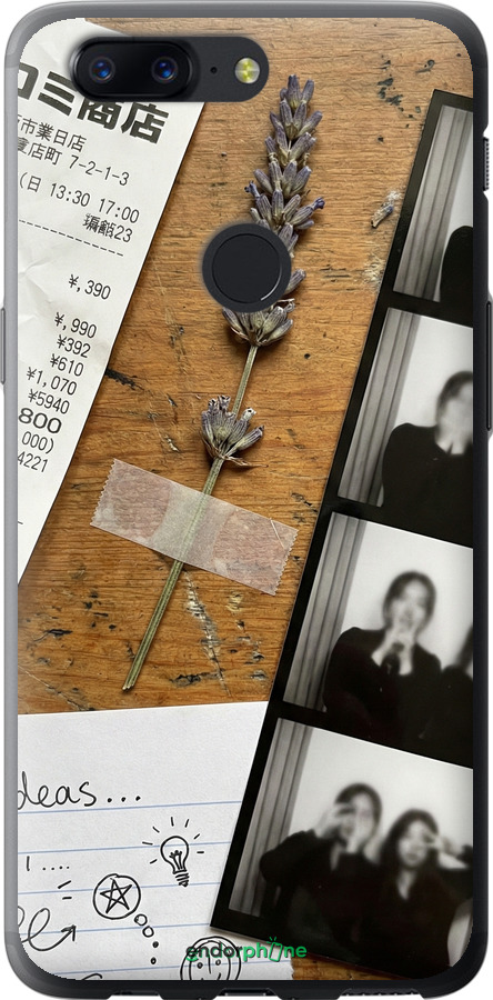 Силиконовый чехол Aesthetic Scrapbook Collage для OnePlus 5T - 6773u-1352 изображение 