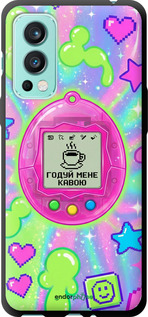 TPU чехол Y2K Aesthetic Retro Pet: Годуй мене кавою для OnePlus Nord 2 - 6784b-2468 изображение 