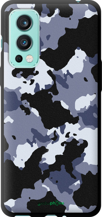 TPU чехол Камуфляж v4 для OnePlus Nord 2 - 1182b-2468 изображение 