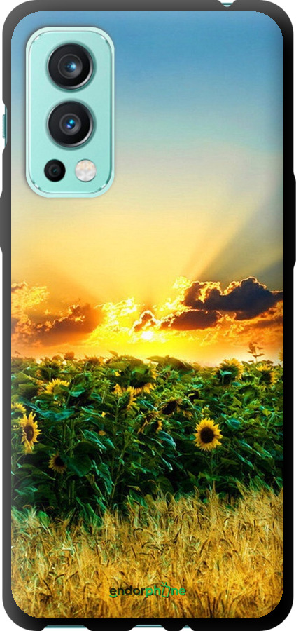 

TPU чорний чохол "Україна" для OnePlus Nord 2
