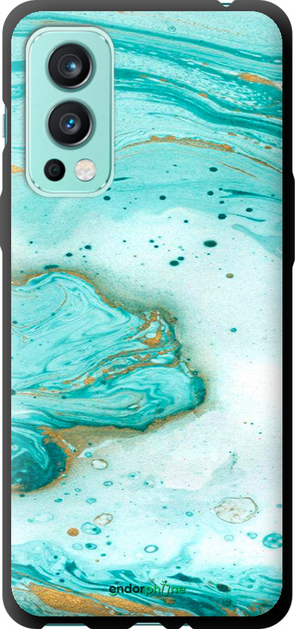 TPU чехол Мраморный для OnePlus Nord 2 - 4895b-2468 изображение 