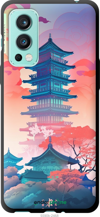 TPU чехол Япония монастырь для OnePlus Nord 2 - 5590b-2468 изображение 