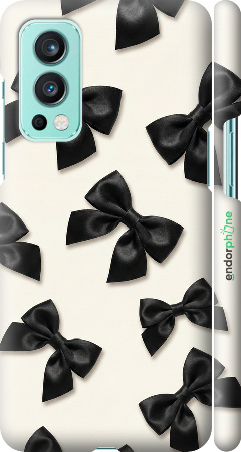 3D пластиковий матовий чехол Dark Coquette для OnePlus Nord 2 - 6765m-2468 изображение 