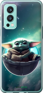 Силиконовый чехол Малышь йода для OnePlus Nord 2 - 6294u-2468 изображение 