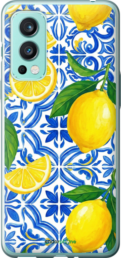 Силиконовый чехол Grocery Girl Italian Summer для OnePlus Nord 2 - 6766u-2468 изображение 