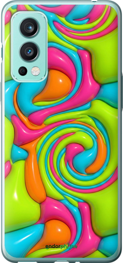 Силиконовый чехол Y2K Jelly Dream для OnePlus Nord 2 - 6780u-2468 изображение 