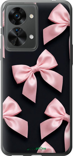 Силиконовый чехол Coquette Ribbons Dark Coquette для OnePlus Nord 2T - 6767u-2640 изображение 