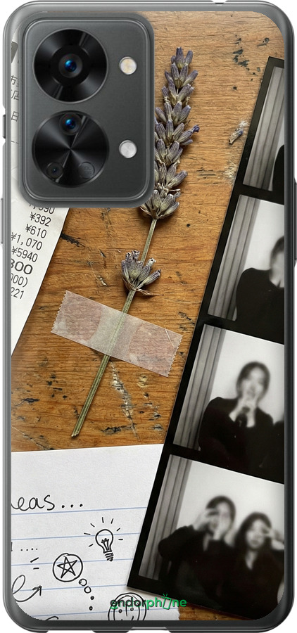 Силиконовый чехол Aesthetic Scrapbook Collage для OnePlus Nord 2T - 6773u-2640 изображение 