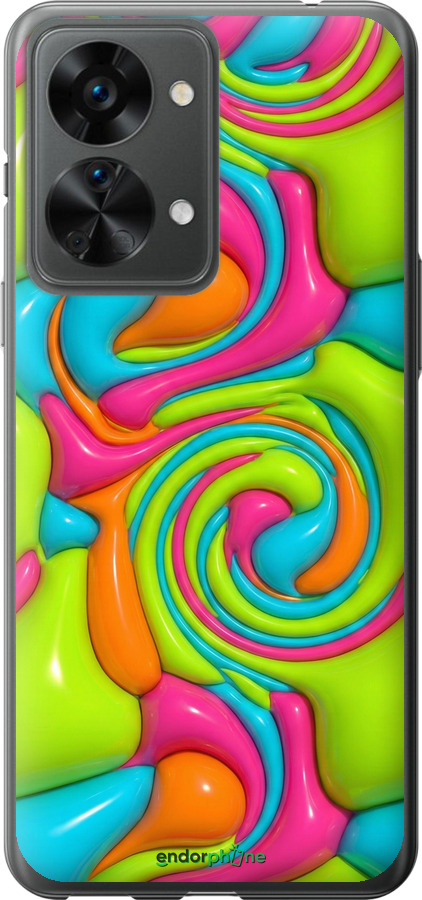 Силиконовый чехол Y2K Jelly Dream для OnePlus Nord 2T - 6780u-2640 изображение 