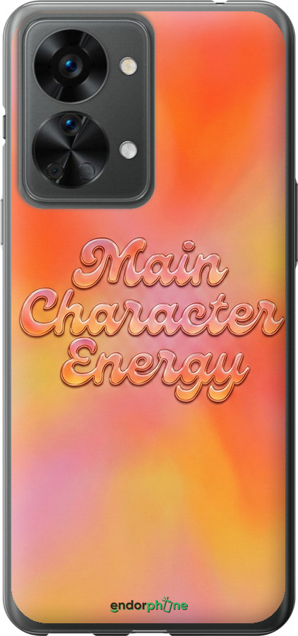Силіконовий чехол Aura Gradient Main Character Energy Aesthetic Y2K для OnePlus Nord 2T - 6783u-2640 изображение 