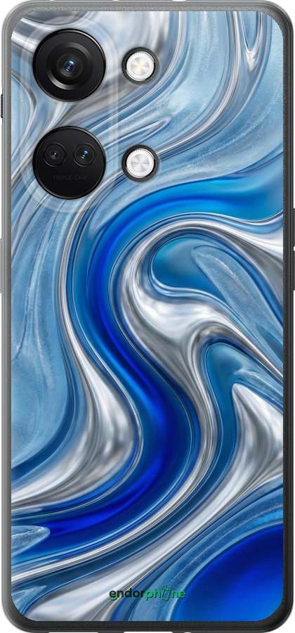 Силиконовый чехол Liquid Chrome для OnePlus Nord 3 - 6781u-3416 изображение 