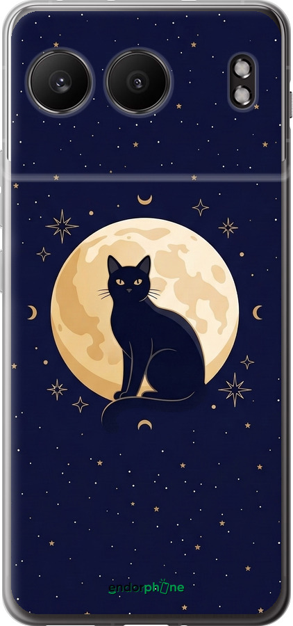Силіконовий чехол Cute Cat Celestial/Witchy для OnePlus Nord 4 5G - 6787u-3790 изображение 
