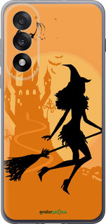 Силиконовый чехол Ведьма на метле для OnePlus Nord 5 5G - 1184u-4133 изображение 