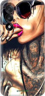 Силиконовый чехол Девушка в тату для OnePlus Nord 5 5G - 4001u-4133 изображение 