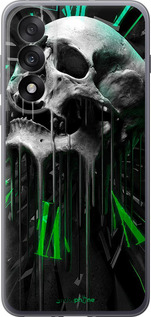 Силіконовий чехол Череп-годинник для OnePlus Nord 5 5G - 4100u-4133 изображение 