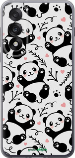 Силиконовый чехол Панды для OnePlus Nord 5 5G - 4318u-4133 изображение 