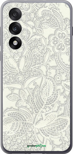 Силиконовый чехол Белое кружево для OnePlus Nord 5 5G - 4383u-4133 изображение 