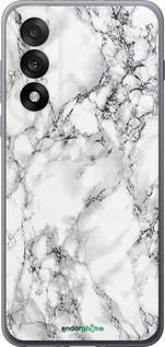 Силиконовый чехол Мрамор белый для OnePlus Nord 5 5G - 4480u-4133 изображение 