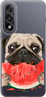 Силиконовый чехол Мопс и арбуз для OnePlus Nord 5 5G - 4665u-4133 изображение 