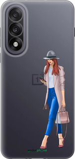 Силиконовый чехол Девушка 1 для OnePlus Nord 5 5G - 4751u-4133 изображение 