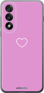 Силіконовий чехол Серце 2 для OnePlus Nord 5 5G - 4863u-4133 изображение 