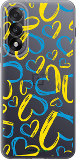 Силиконовый чехол Сердца UA для OnePlus Nord 5 5G - 5292u-4133 изображение 