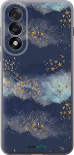 Силиконовый чехол Ночь золотые звезды для OnePlus Nord 5 5G - 5421u-4133 изображение 