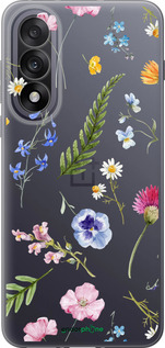 Силиконовый чехол Цветочный фон v2 для OnePlus Nord 5 5G - 5472u-4133 изображение 