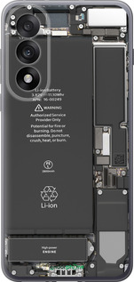 Силиконовый чехол Детали смартфона для OnePlus Nord 5 5G - 5487u-4133 изображение 