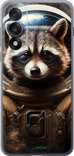 Силиконовый чехол Raccoon austronaut для OnePlus Nord 5 5G - 5581u-4133 изображение 
