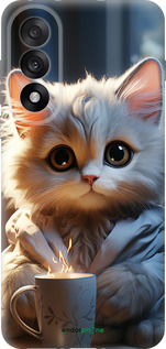 Силиконовый чехол White cat для OnePlus Nord 5 5G - 5646u-4133 изображение 