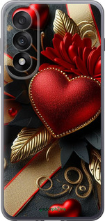 Силиконовый чехол Сердечки v2 для OnePlus Nord 5 5G - 5832u-4133 изображение 