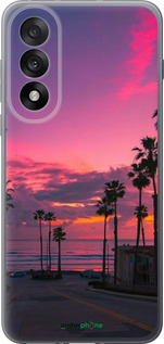 Силиконовый чехол Пальмы для OnePlus Nord 5 5G - 5873u-4133 изображение 