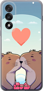 Силиконовый чехол Капибара любовь для OnePlus Nord 5 5G - 6027u-4133 изображение 