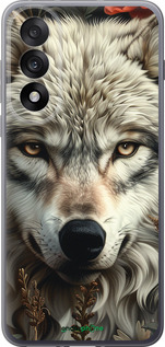 Силиконовый чехол Волчий взгляд для OnePlus Nord 5 5G - 6066u-4133 изображение 