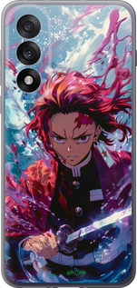 Силиконовый чехол Танджиро Камадо: Клинок рассекающий демонов для OnePlus Nord 5 5G - 6111u-4133 изображение 