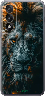 Силиконовый чехол Лев в сумерках для OnePlus Nord 5 5G - 6154u-4133 изображение 