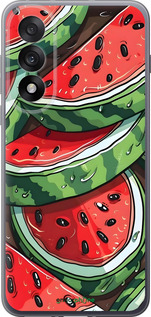Силиконовый чехол Арбуз для OnePlus Nord 5 5G - 6315u-4133 изображение 