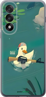 Силиконовый чехол Уточка с автоматом для OnePlus Nord 5 5G - 6356u-4133 изображение 