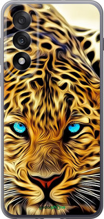 Силиконовый чехол Леопард для OnePlus Nord 5 5G - 6611u-4133 изображение 