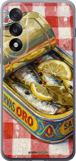 Силиконовый чехол Vintage Sardine Tin Phone для OnePlus Nord 5 5G - 6772u-4133 изображение 