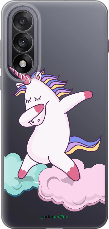 Силиконовый чехол Единорог для OnePlus Nord 5 5G - 4702u-4133 изображение 