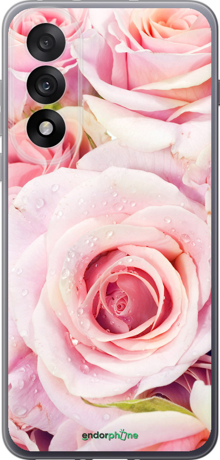 Силиконовый чехол Розы для OnePlus Nord 5 5G - 525u-4133 изображение 