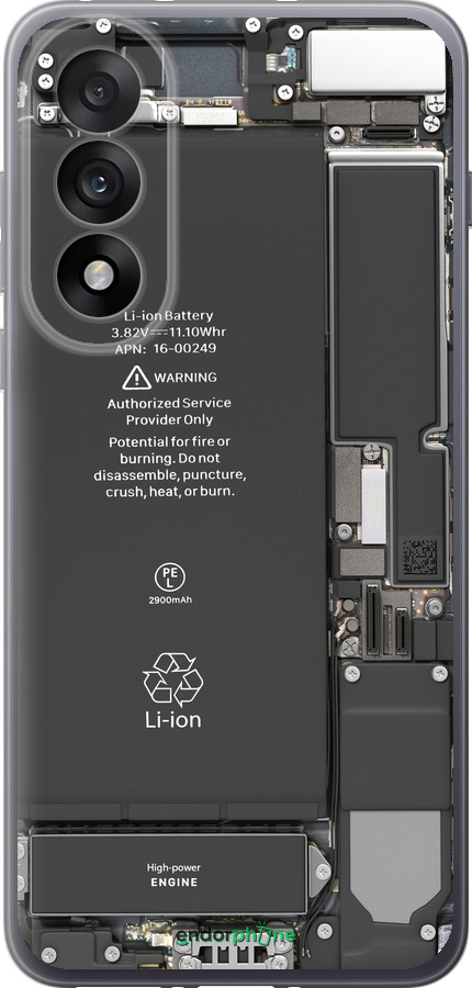 Силиконовый чехол Детали смартфона для OnePlus Nord 5 5G - 5487u-4133 изображение 